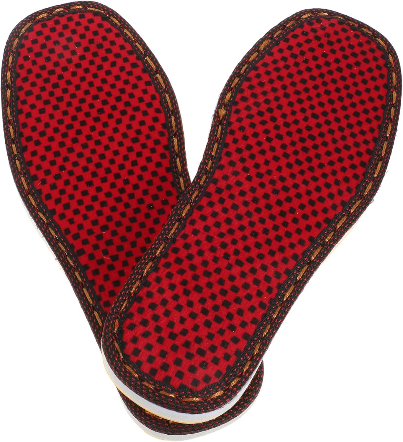 1Pair Comfortable Indoor Foot Pads Wear Resistant Slipper Soles for Shoe Accessories Durable and Warm Design for All Day Comfort and Fatigue Reduction