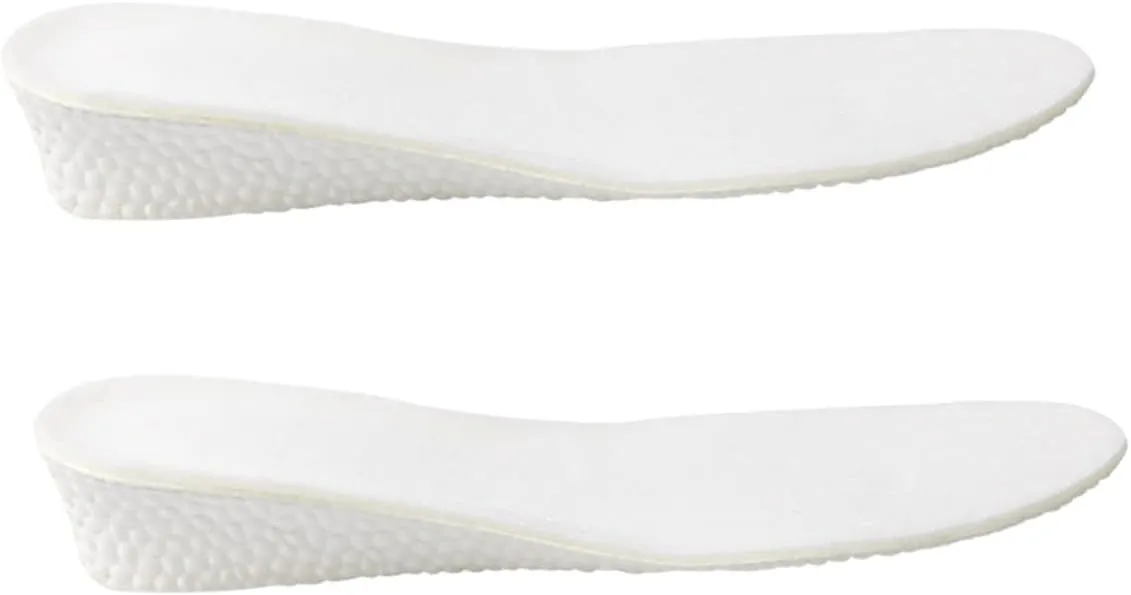 1Pair Shock Absorbing Insoles Sweat Absorbing Shoe Cushions for Height Increase Comfort for Sports Daily Use Breathable Non Slip Design Fit