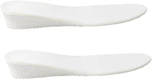 1Pair Shock Absorbing Insoles Sweat Absorbing Shoe Cushions for Height Increase Comfort for Sports Daily Use Breathable Non Slip Design Fit