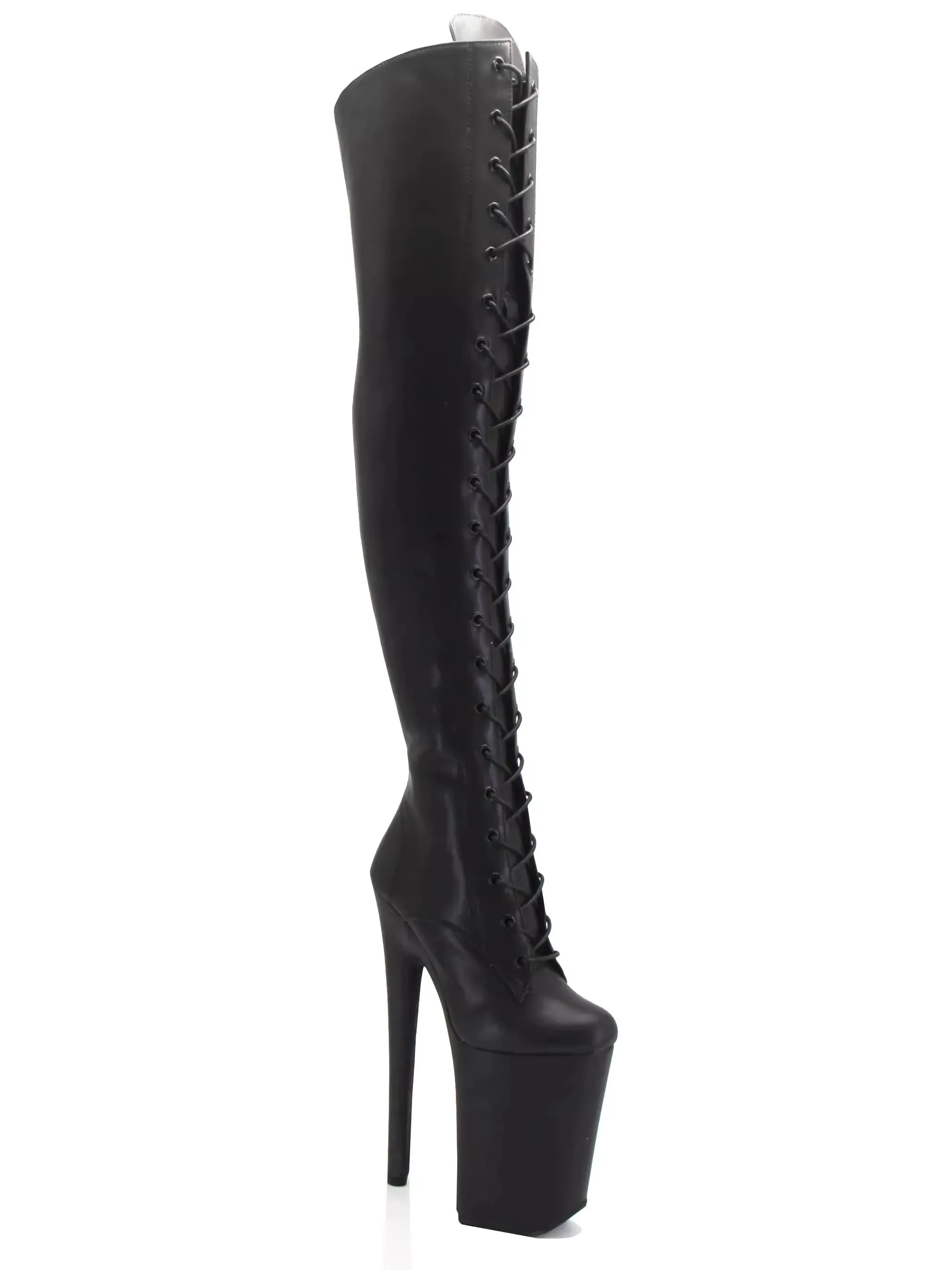 23cm Catwalk Coots With High Heels Model Performs Super High Heel Boots