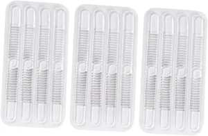 4Sets Sling Shoe Grip Cushions Transparent Heel Pads for High Heels Loose Shoes Durable Gel Material Non Slip Shoe Total