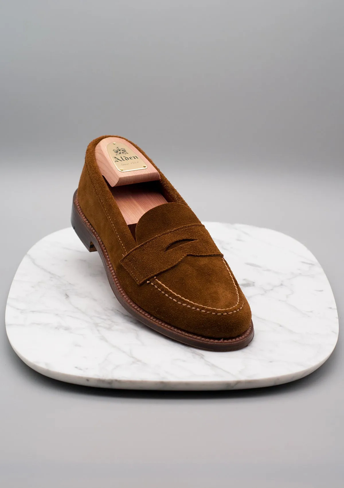 6243F Unlined Handsewn Penny Loafer