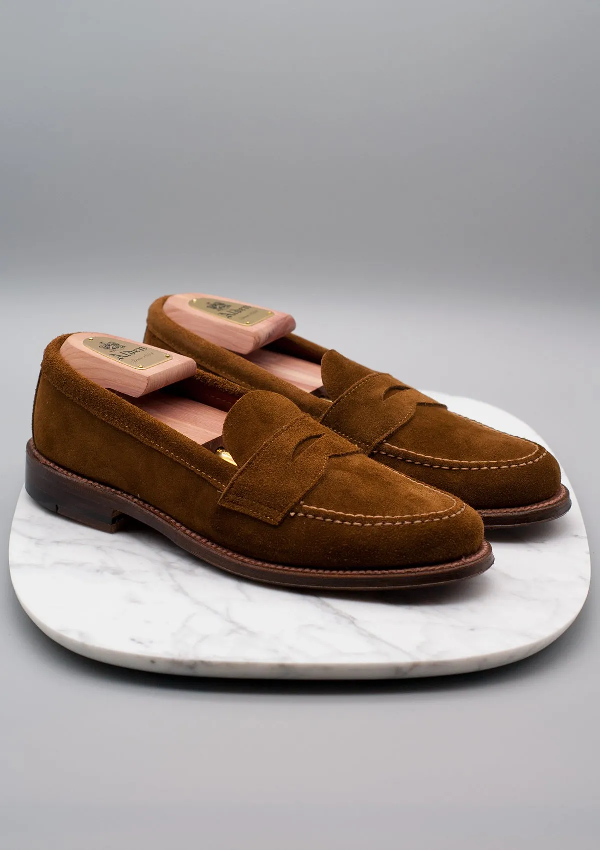 6243F Unlined Handsewn Penny Loafer