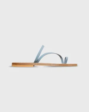 Actium Sandal in Jean Nubuck