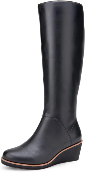 Aerosoles - Women's Binocular Knee High Boot - Knee High Boots with Memory Foam Footbed