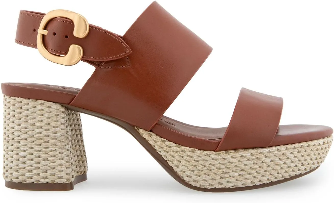 Aerosoles Women's Camera Platform Heeled Sandal