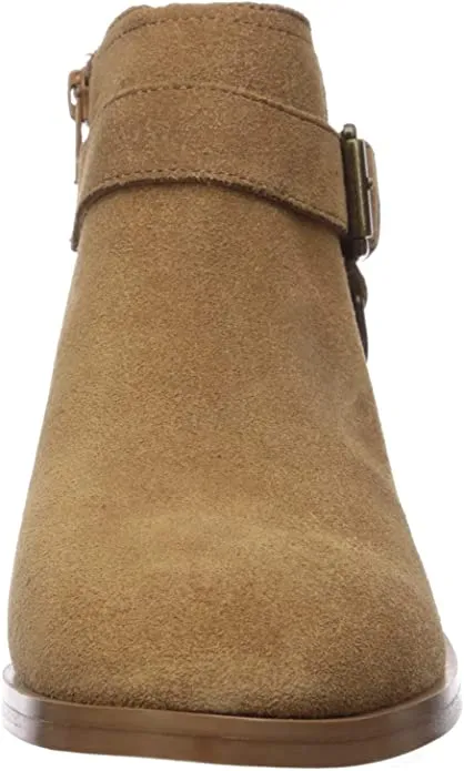 Aerosoles Women's Susan Ankle Boot, Tan Suede, 9.5 M US