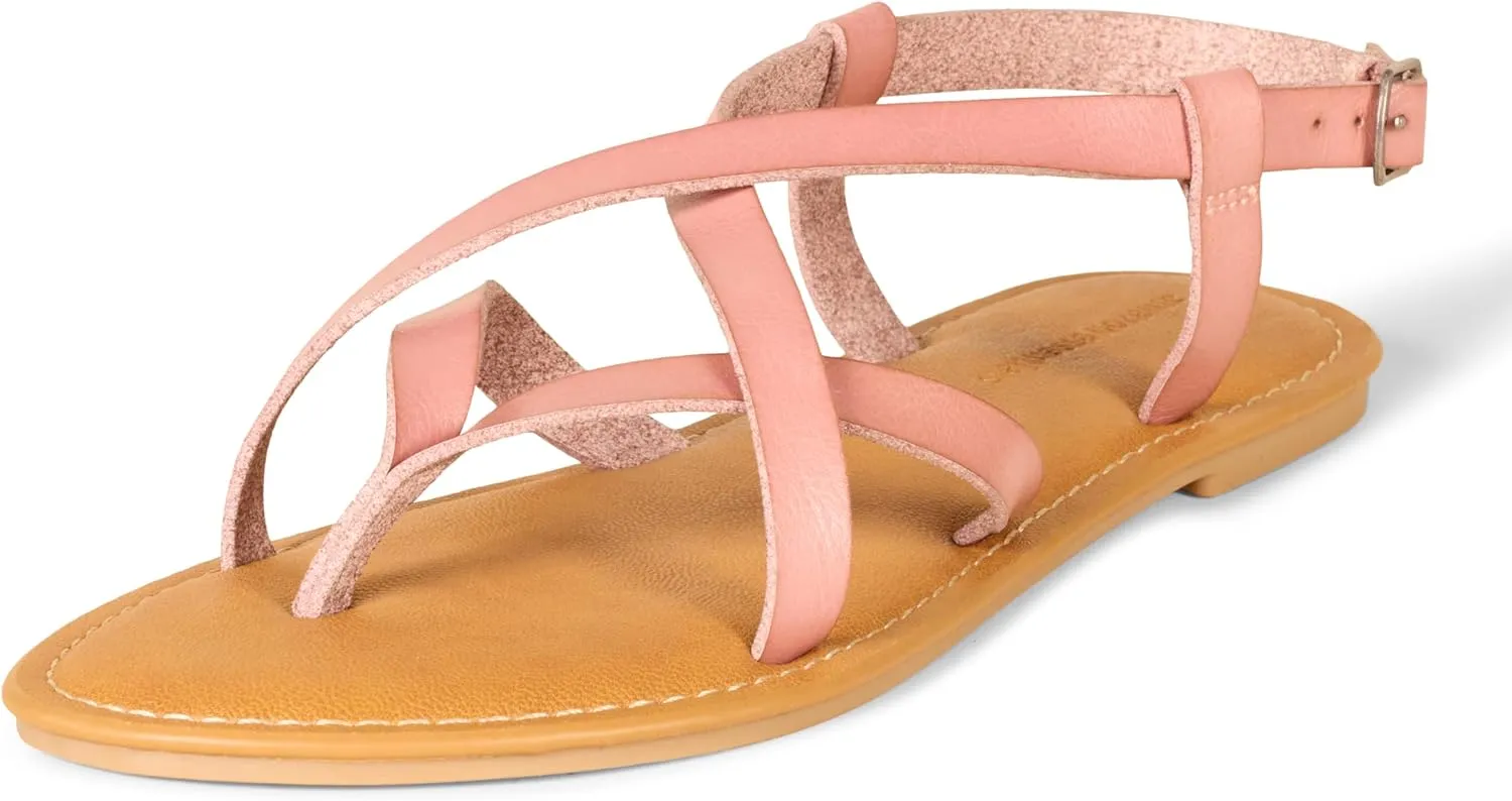 Amazon Essentials Women's Casual Strappy Sandal