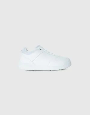 Andy Youth Sneaker in White Mono