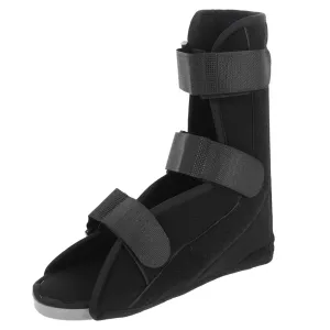 Ankle Straight Shoes Fracture Walking Boot Foot up Brace Boot for Broken Foot Home Foot Support Brace Foot Sprains Stabilizer Boot Shoes for Sprain Black Toe Boots Composite Cloth