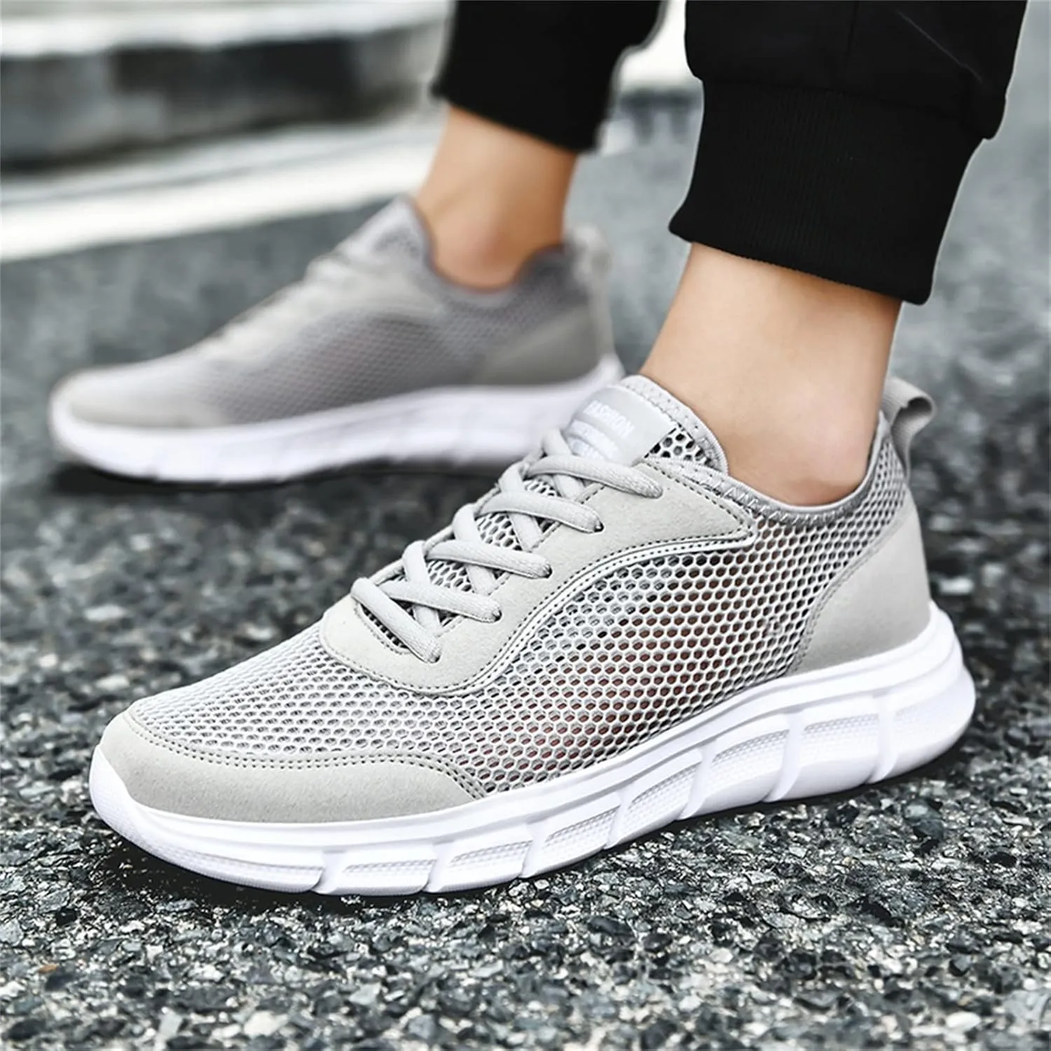 Arch Support Sports Shoes for Men Portable Non Slip Fitness Workout Shoe Lightweight Non Slip Sneakers for Men