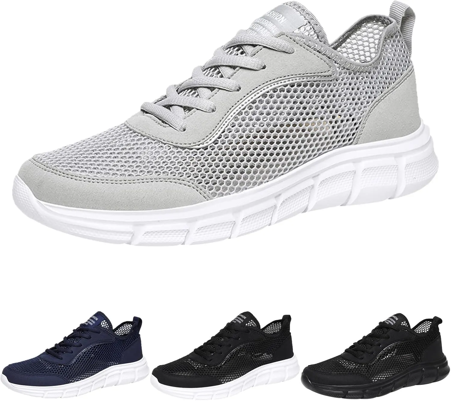 Arch Support Sports Shoes for Men Portable Non Slip Fitness Workout Shoe Lightweight Non Slip Sneakers for Men