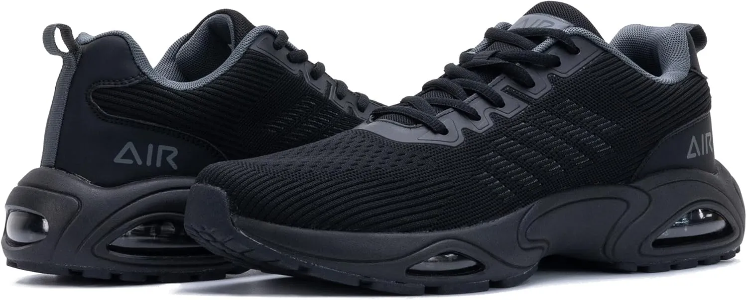 Autper Men's Athletic Running Shoes Lightweight Breathable Tennis Walking Sneakers for Gym Jogging Sports US 7-13