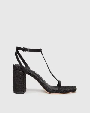 Barrett Sandal - Black Leather