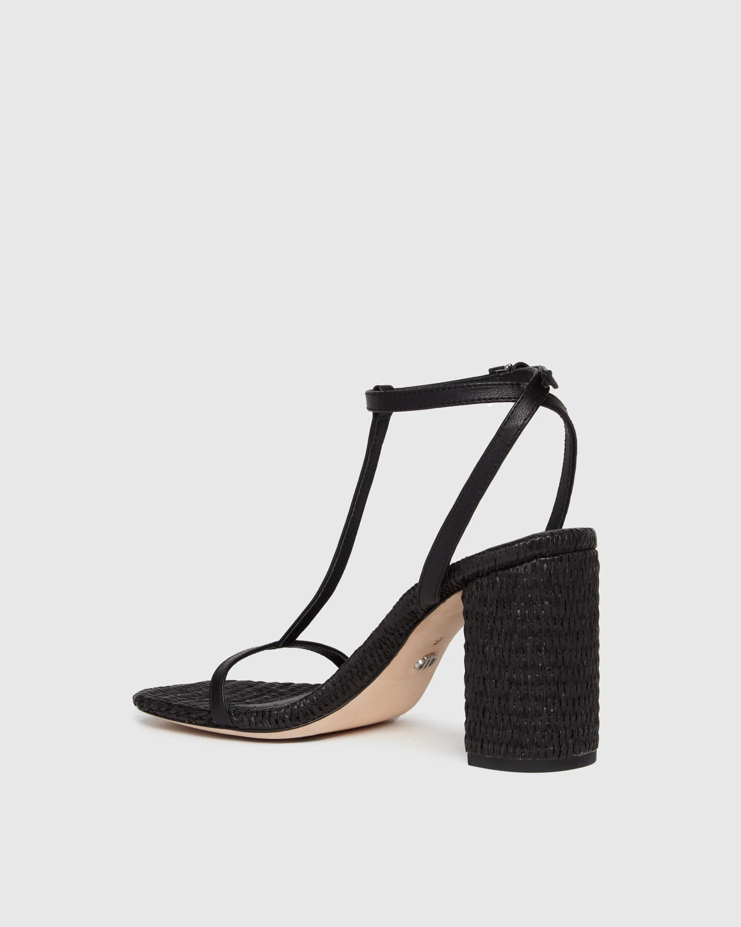 Barrett Sandal - Black Leather