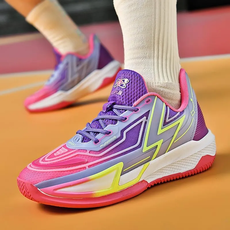 Basketball Shoes for Women Men Fashion Volleyball Sneakers Breathable Comfortable Colorful Sport Non Slip Shoe