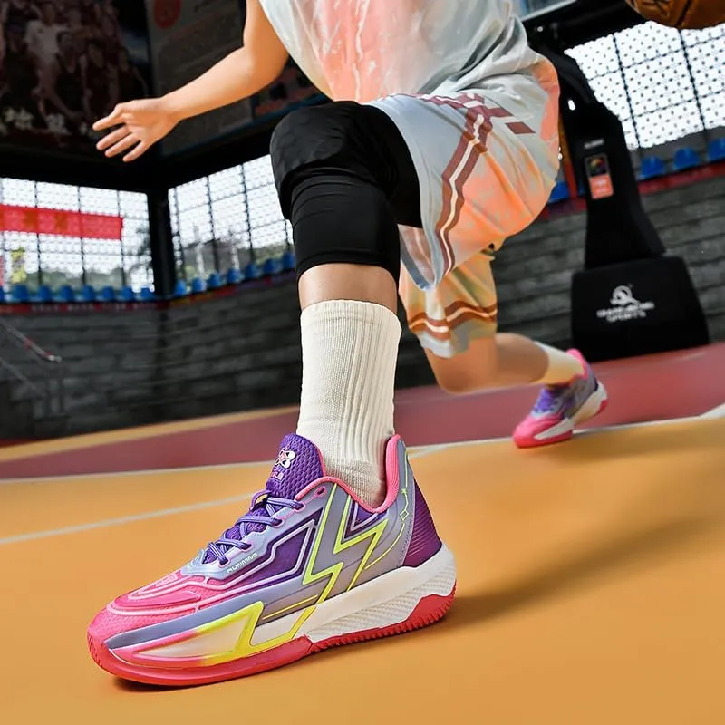 Basketball Shoes for Women Men Fashion Volleyball Sneakers Breathable Comfortable Colorful Sport Non Slip Shoe