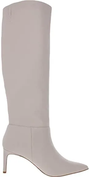 BCBGeneration Womens Marlo Faux Leather Knee-High Boots Pink 7 Medium (B,M)