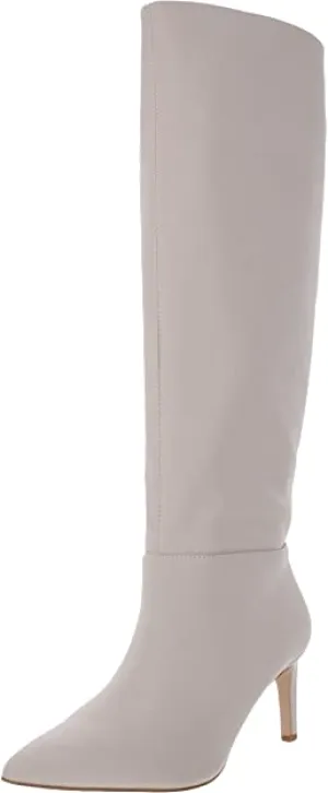 BCBGeneration Womens Marlo Faux Leather Knee-High Boots Pink 7 Medium (B,M)