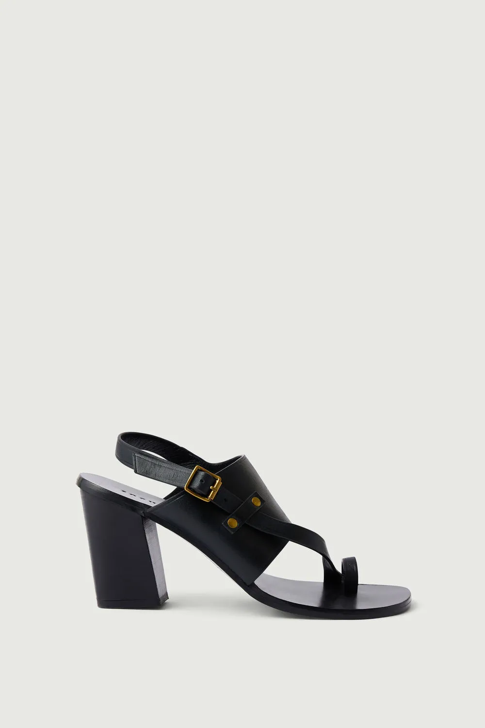BLACK ELISA SANDALS