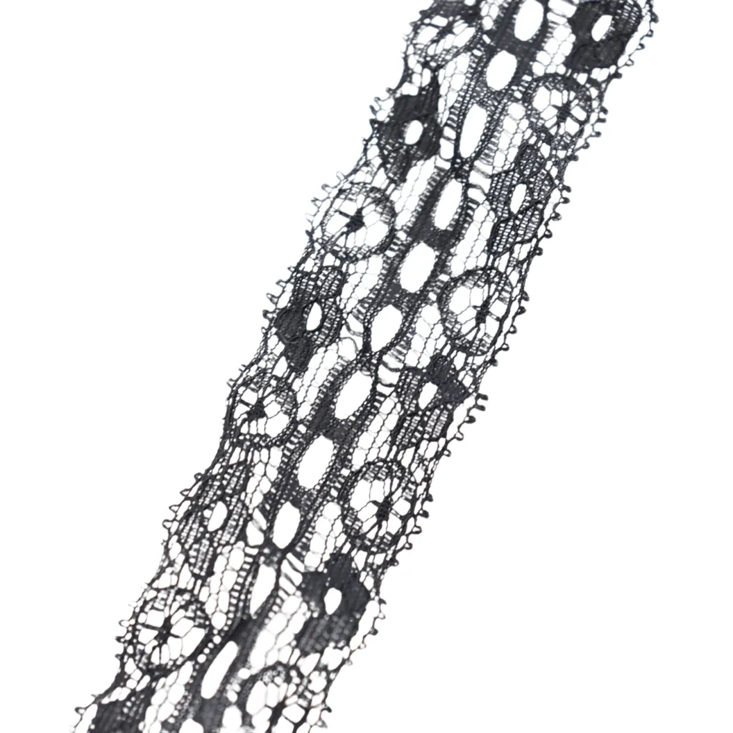 Black Lacey Shoe Laces