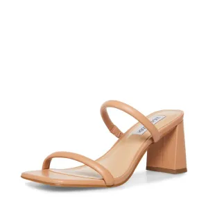 Block Sandals Tan Impeccable Toe Lilah Heel Rhinestone Strappy Steve Open On Reliable delivery Madden Slip