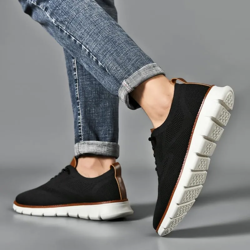 Breeze Shoes for Men Oxfords Lace-Up Lightweight Casual Walking Comfortable Dress wearbreeze Breeze Urban Shoes