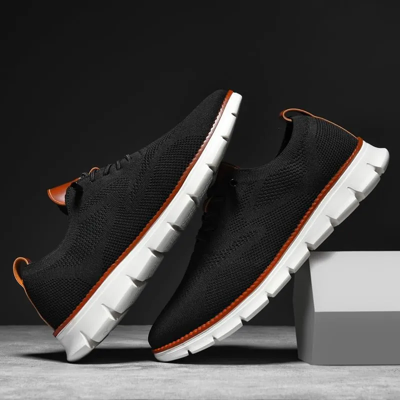 Breeze Shoes for Men Oxfords Lace-Up Lightweight Casual Walking Comfortable Dress wearbreeze Breeze Urban Shoes