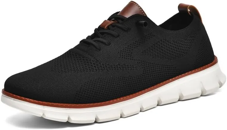 Breeze Shoes for Men Oxfords Lace-Up Lightweight Casual Walking Comfortable Dress wearbreeze Breeze Urban Shoes