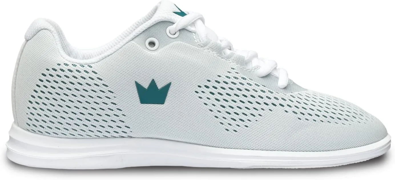 Brunswick Axis Wht/Teal Ladies Size 11