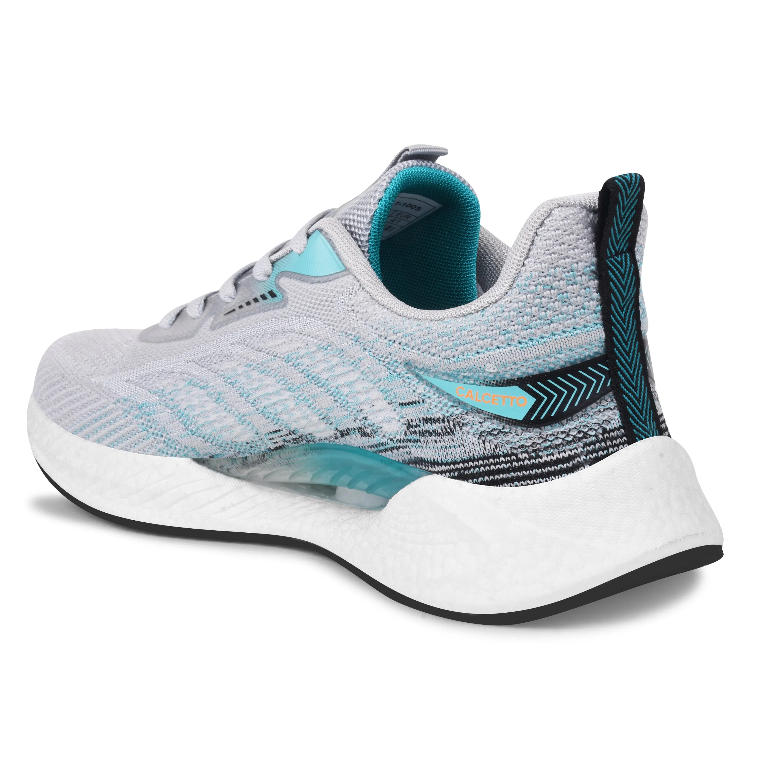 Calcetto Lightweight Lifstyle Men'S Running Sports Shoes CLT-1005 L GREY GREEN