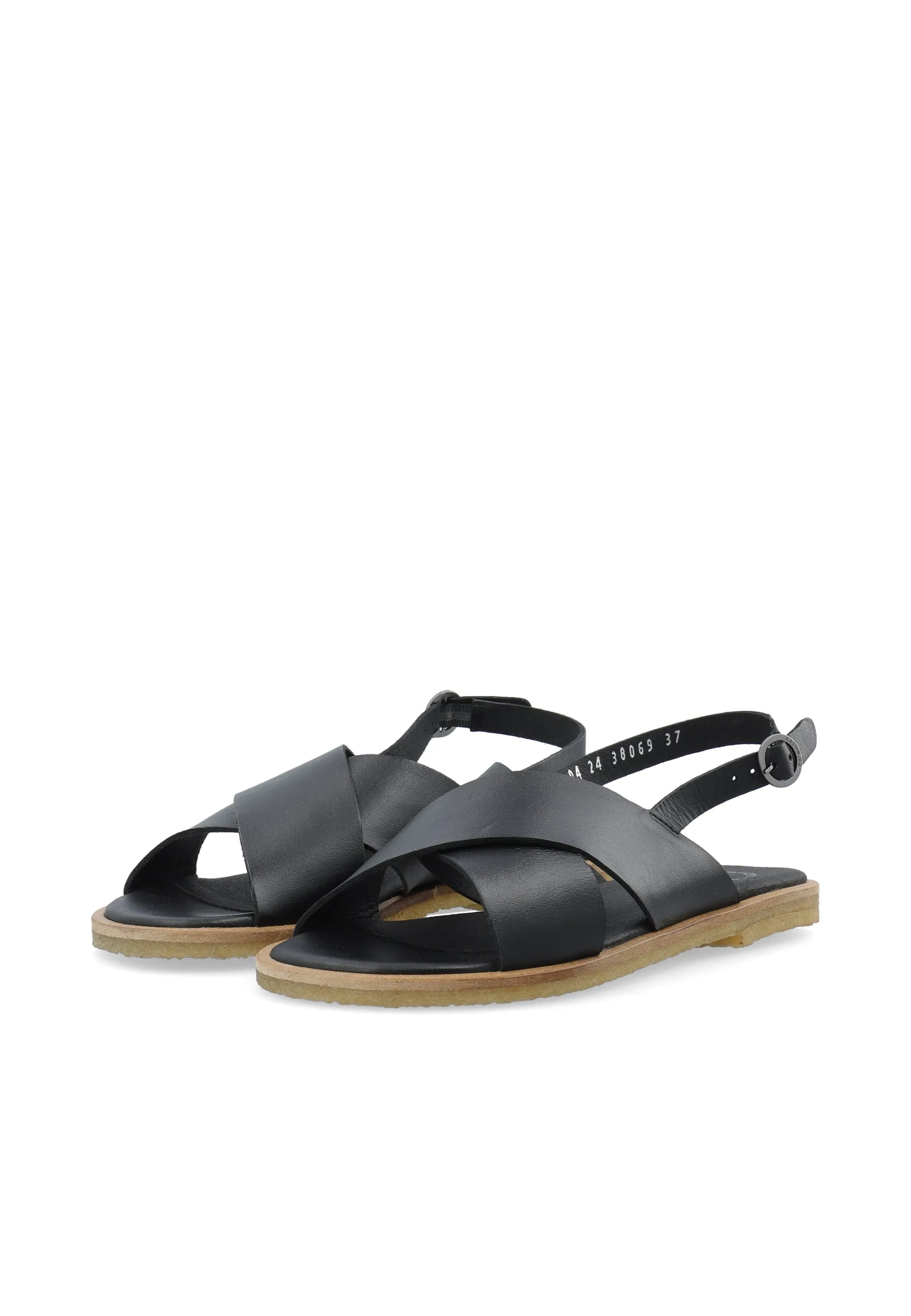 CASGITTA CROSS SANDAL - Black