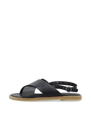CASGITTA CROSS SANDAL - Black