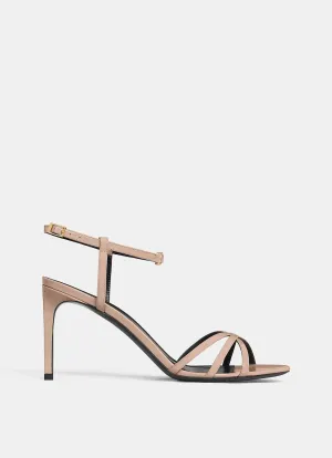 Celine Soir Sandal in Patent Calfskin