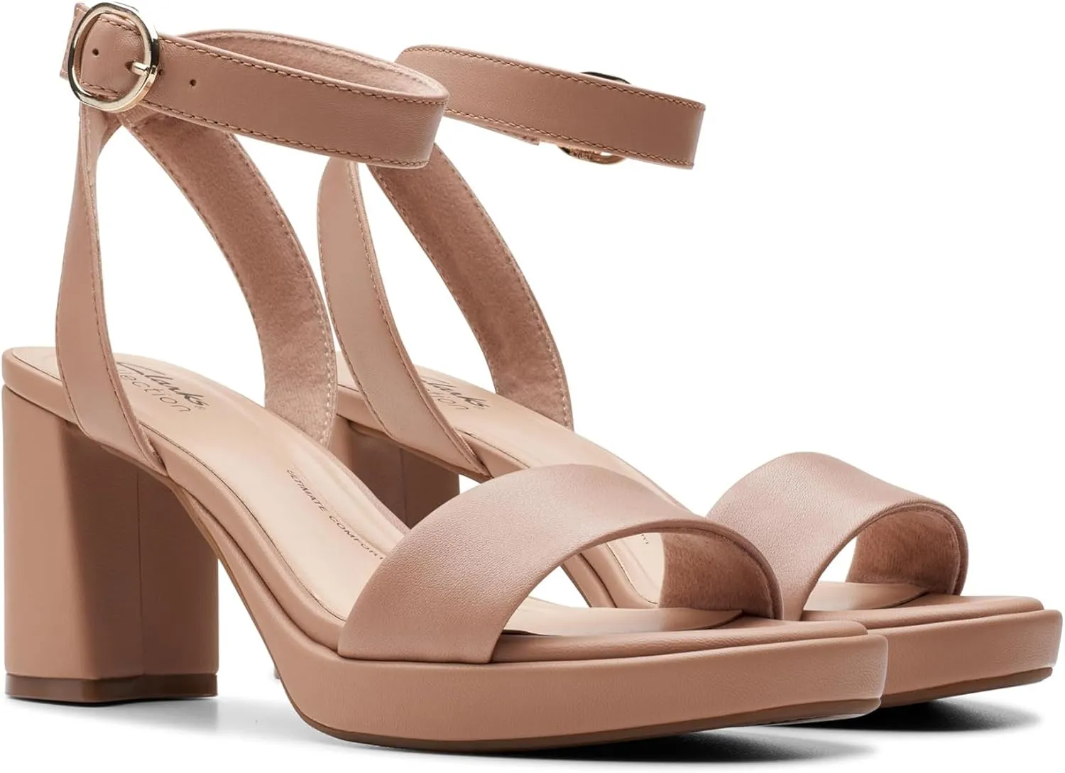 Clarks Men's AmbyrLyn Bay Heeled Sandal
