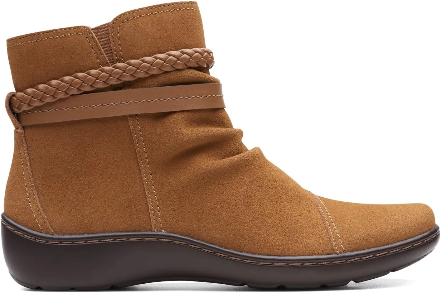 Clarks Women's Cora Braid Boot Ankle
