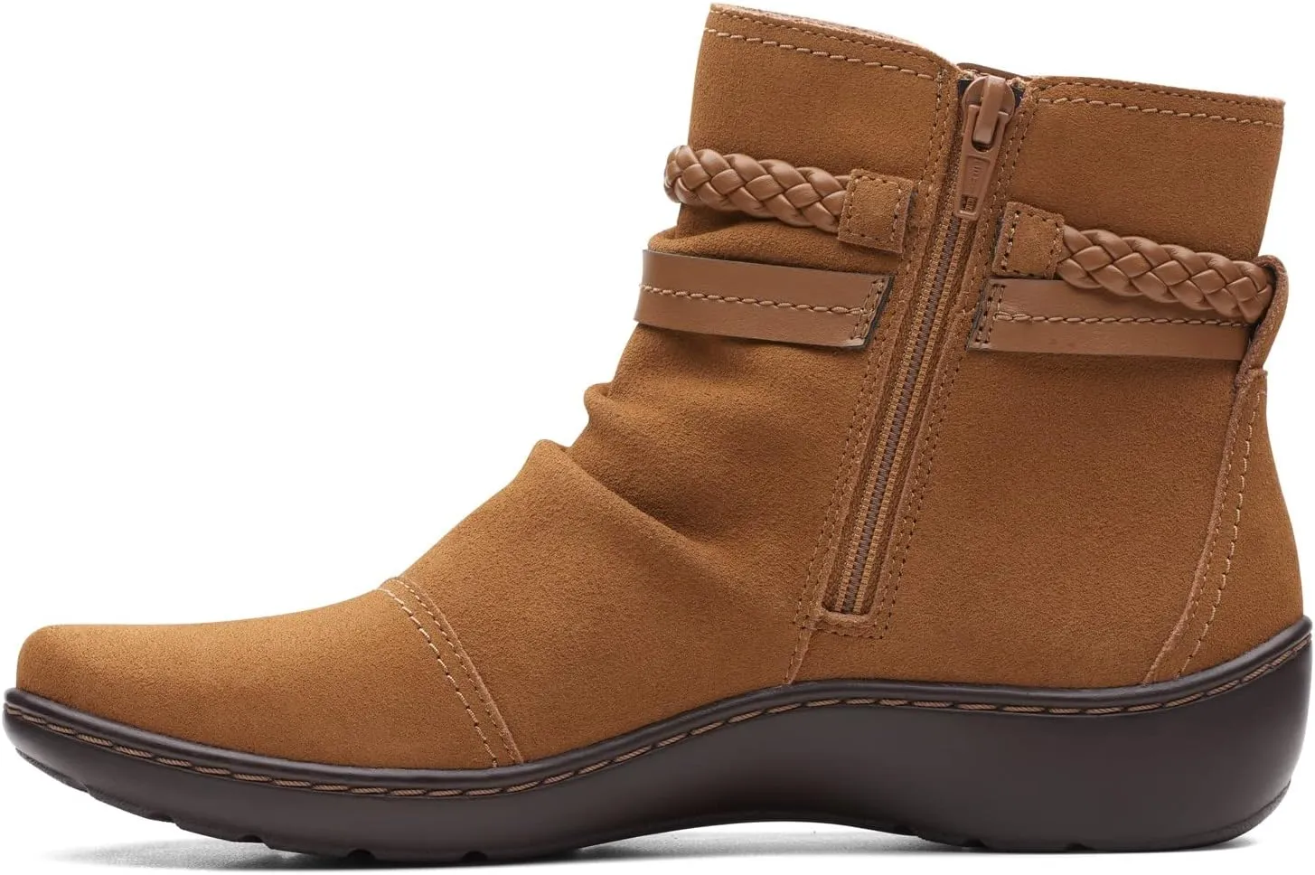Clarks Women's Cora Braid Boot Ankle
