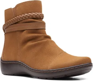 Clarks Women's Cora Braid Boot Ankle