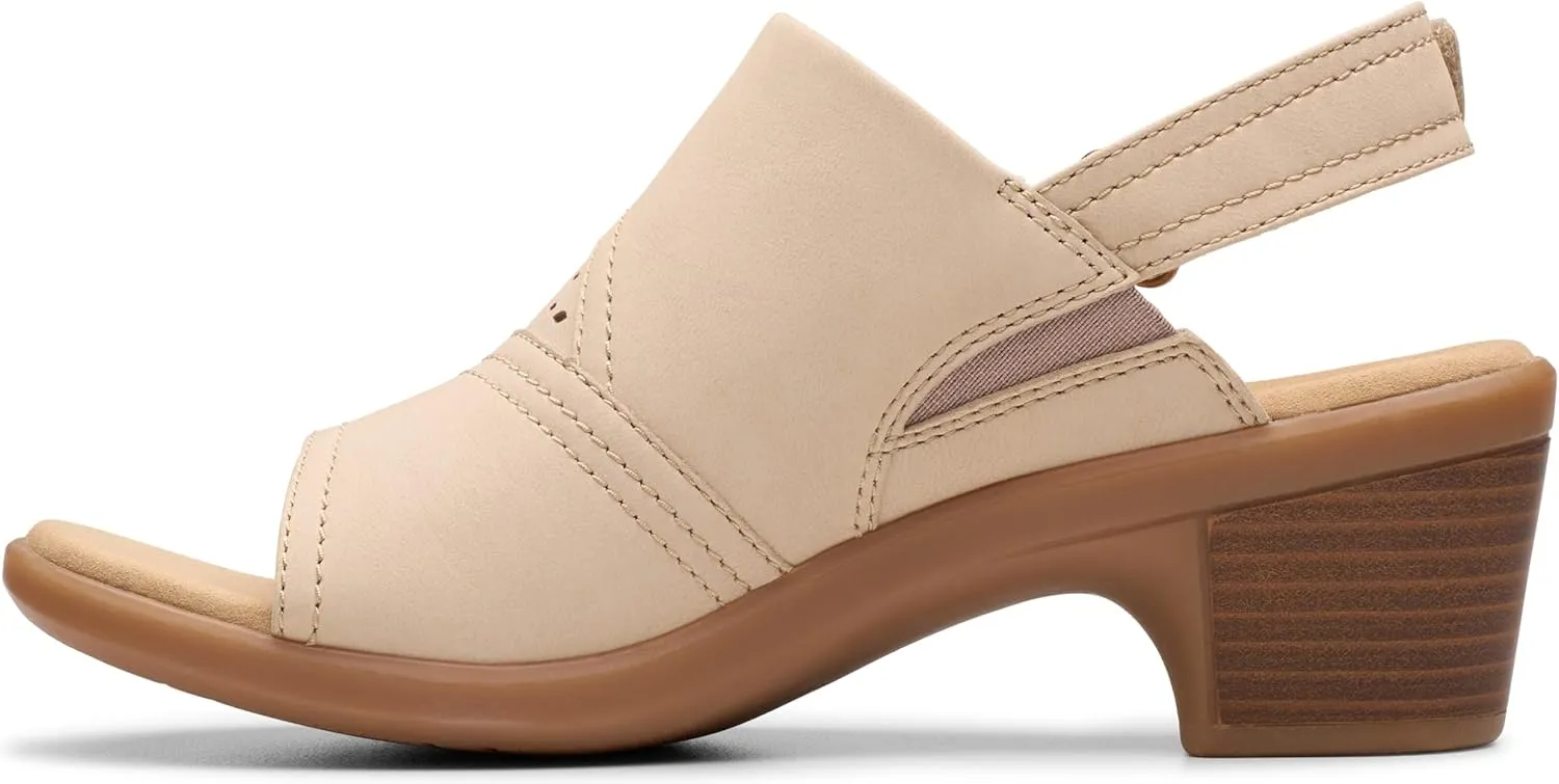 Clarks Women's Emily2 Mist Heeled Sandal