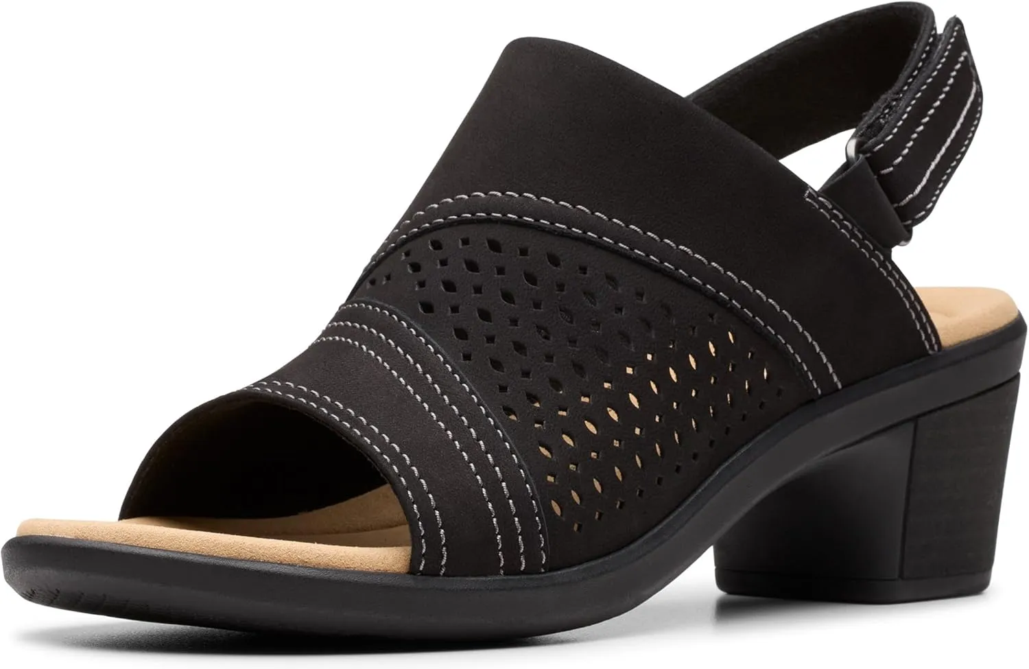 Clarks Women's Emily2 Mist Heeled Sandal