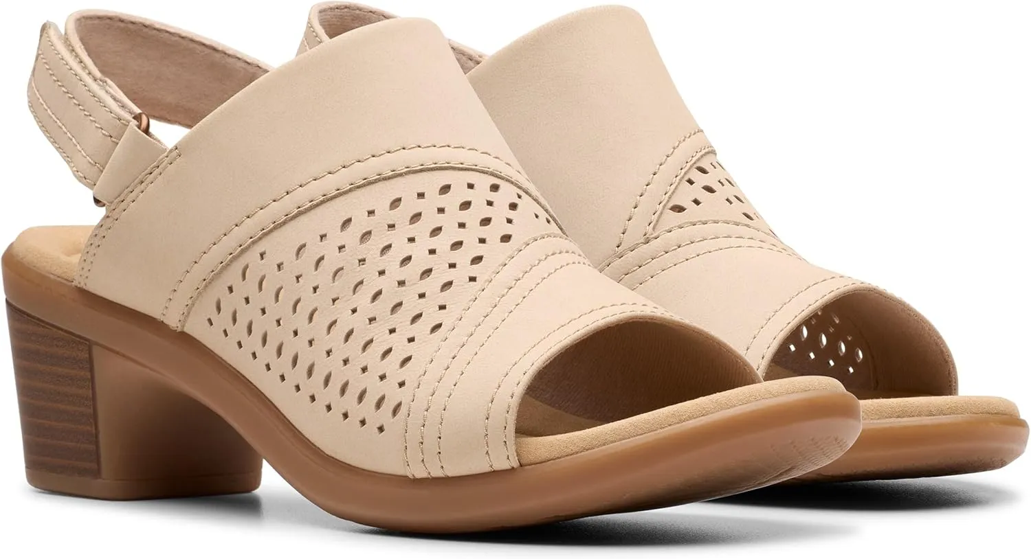Clarks Women's Emily2 Mist Heeled Sandal
