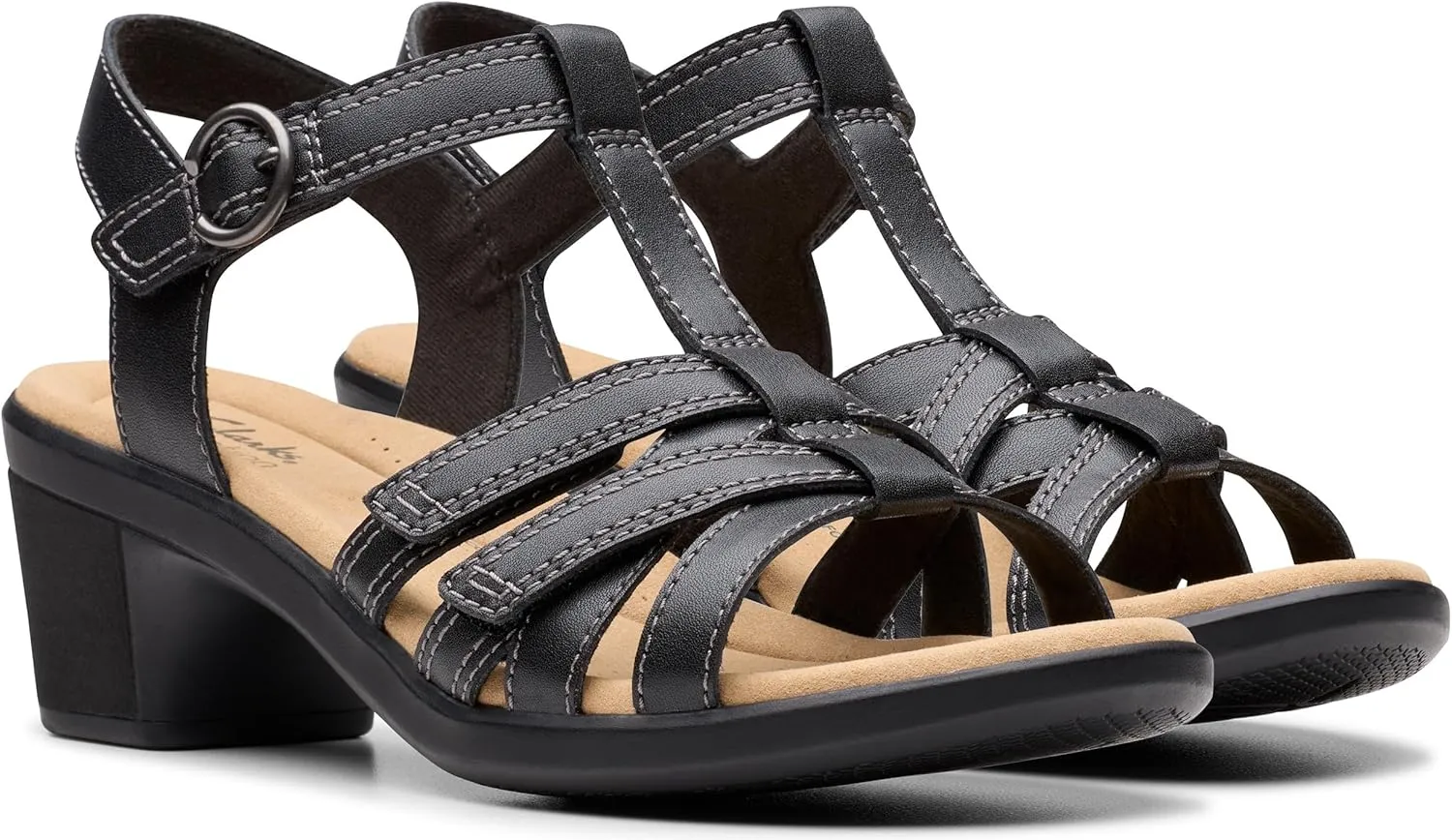 Clarks Women's Emily2 Rose Heeled Sandal