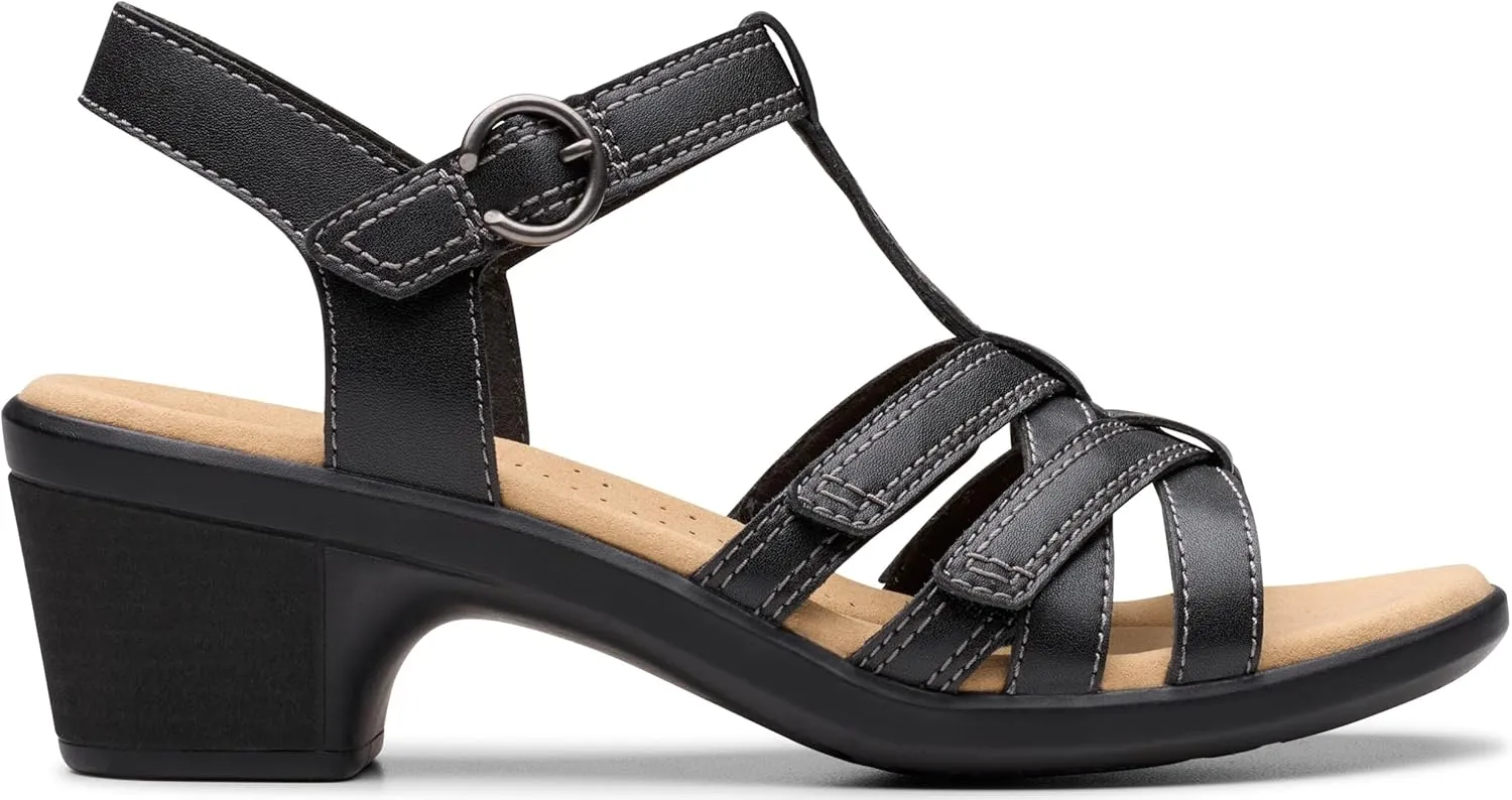 Clarks Women's Emily2 Rose Heeled Sandal