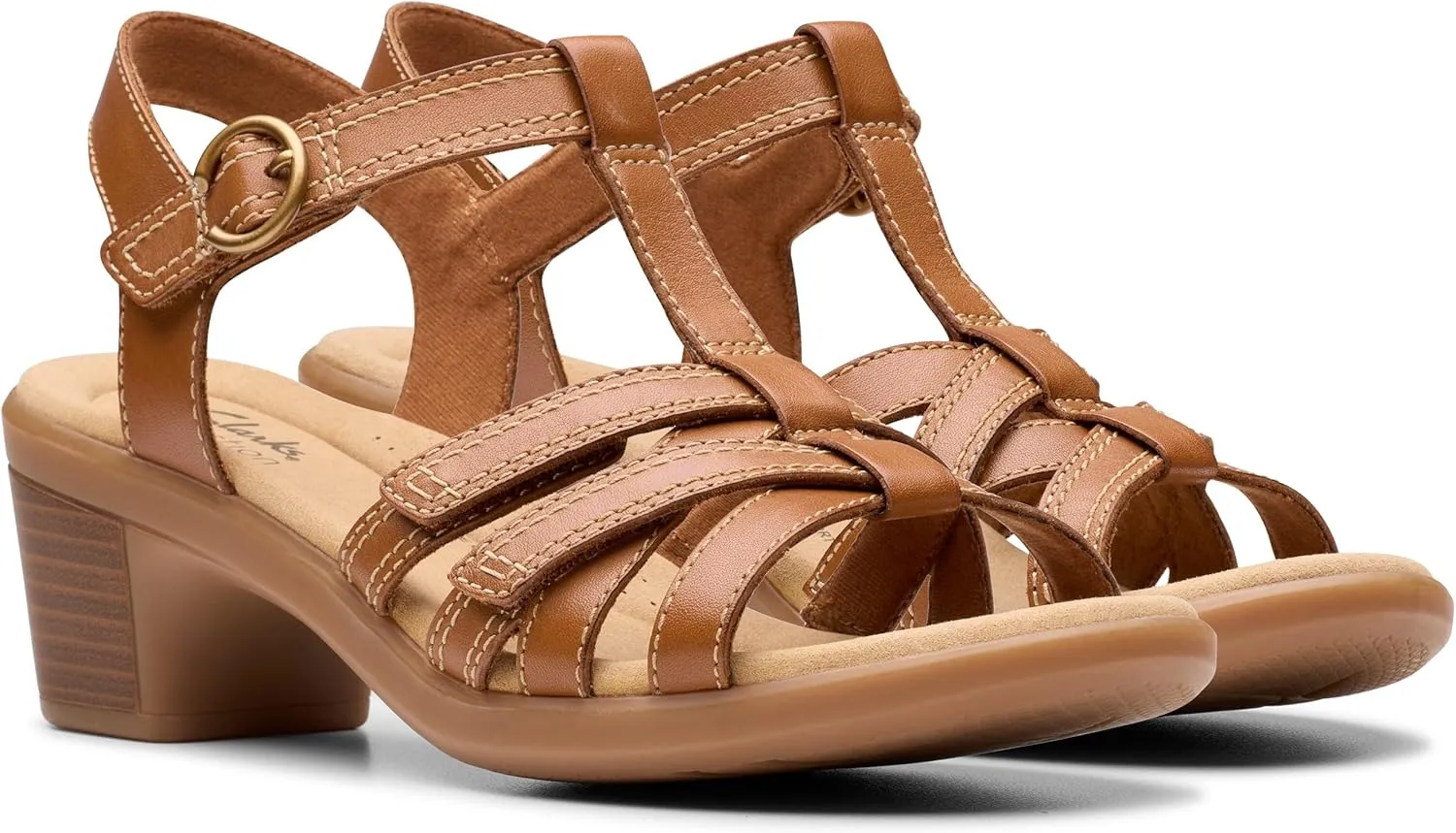 Clarks Women's Emily2 Rose Heeled Sandal