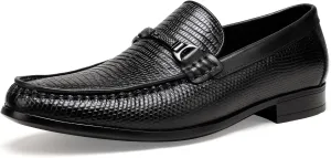 Classsical Slip on Loafers for Men,Leather Dress Shoes Dress Loafer Penny Formal Shoes