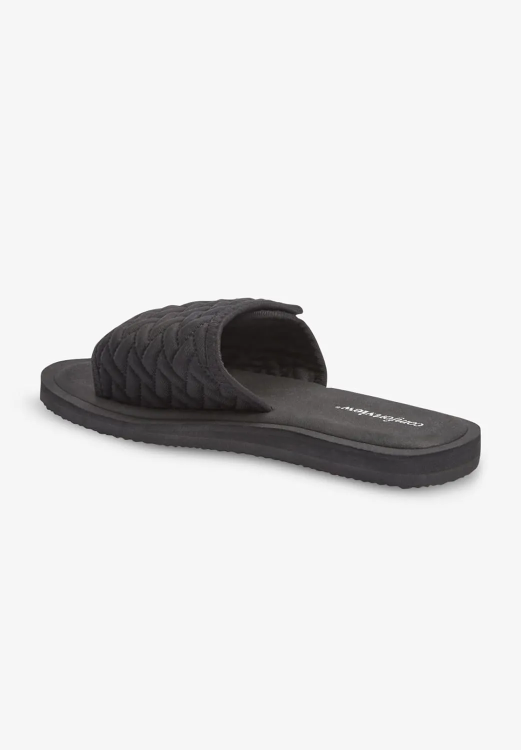 Comfortview Women's The Palmer Slip On Sandal (Wide Widths Available)