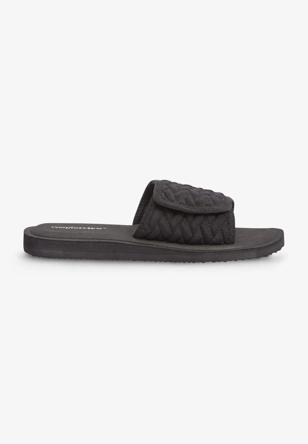 Comfortview Women's The Palmer Slip On Sandal (Wide Widths Available)