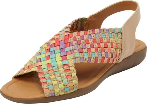 Comfortview Women's Wide Width The Celestia Sling Sandal