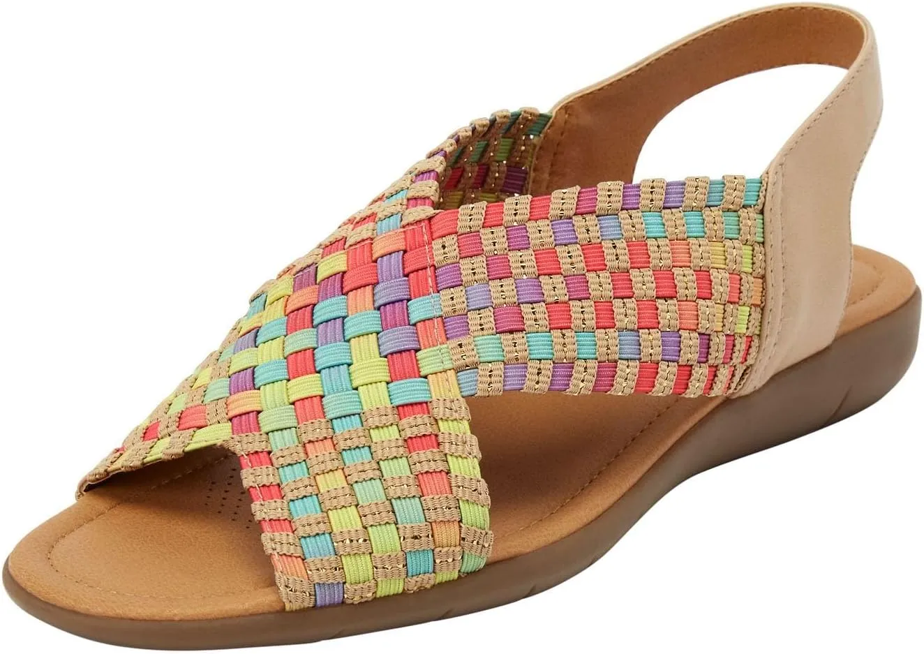 Comfortview Women's Wide Width The Celestia Sling Sandal