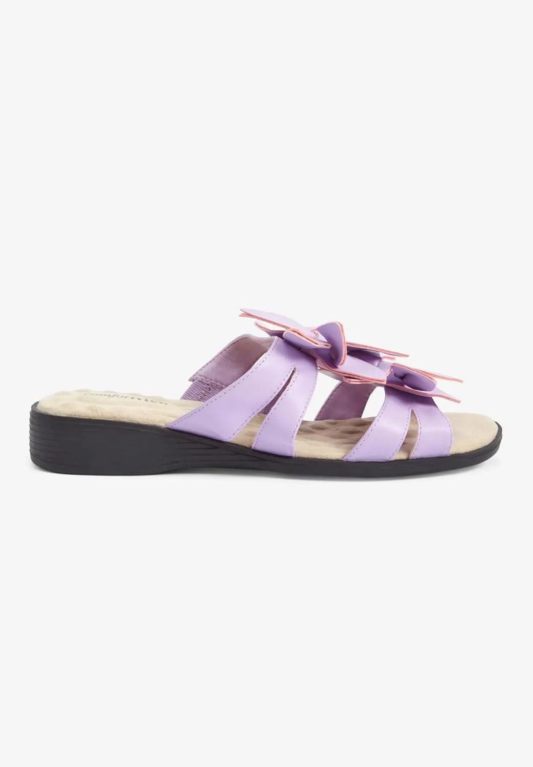 Comfortview Women's Wide Width The Paula Sandal